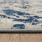 Karastan Cleo R1078 5" 3" X 8" Cream Area Rug, , large
