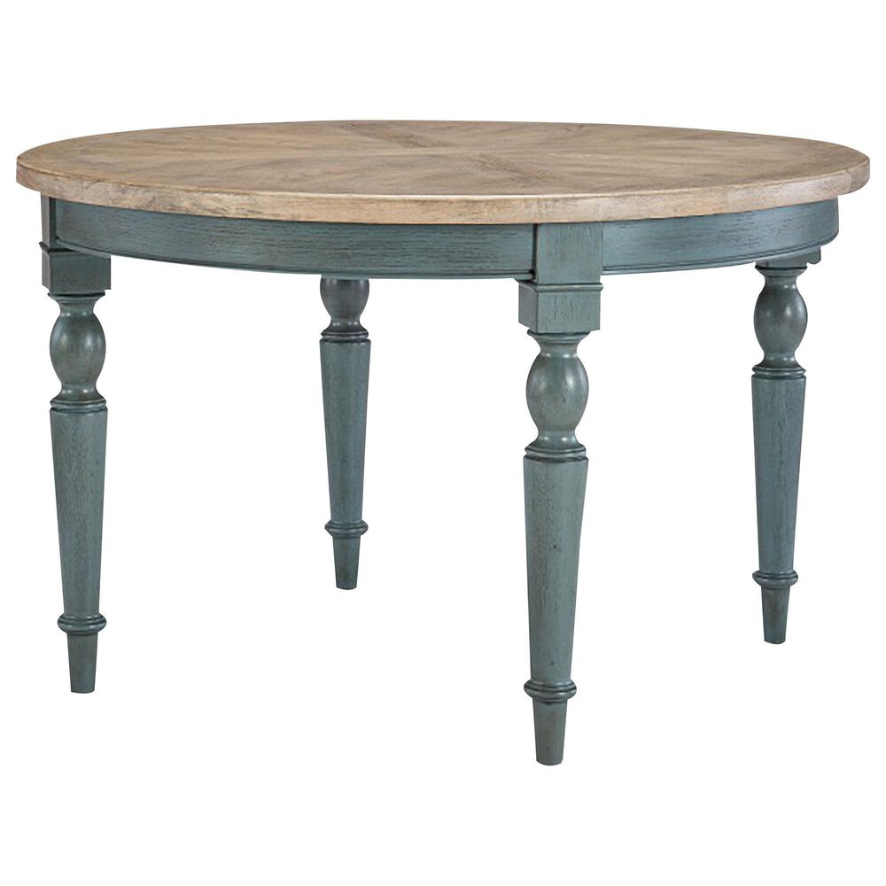 Legacy Classic Easton Hills Round Table in Distressed Denim, , large