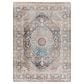 Surya Carlisle Oriental 2" x 2"11" Dusty Pink, Sage, Denim, Medium Brown and Dark Brown Area Rug, , large