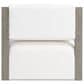 Bernhardt Leilani Outdoor Swivel Chair in White Cream, , large