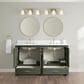 37B Lucerne 60" Double Bathroom Vanity in Deep Olive Green with Marble Top and Backsplash, , large