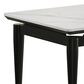 Furniture of America Kalor Coffee Table in Black, White and Silver, , large