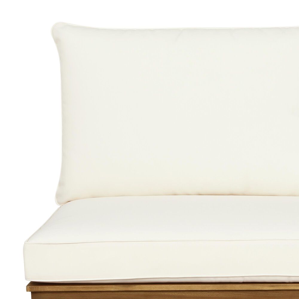 Linon Home Decor Skypark Outdoor Right Side Loveseat in Beige, , large