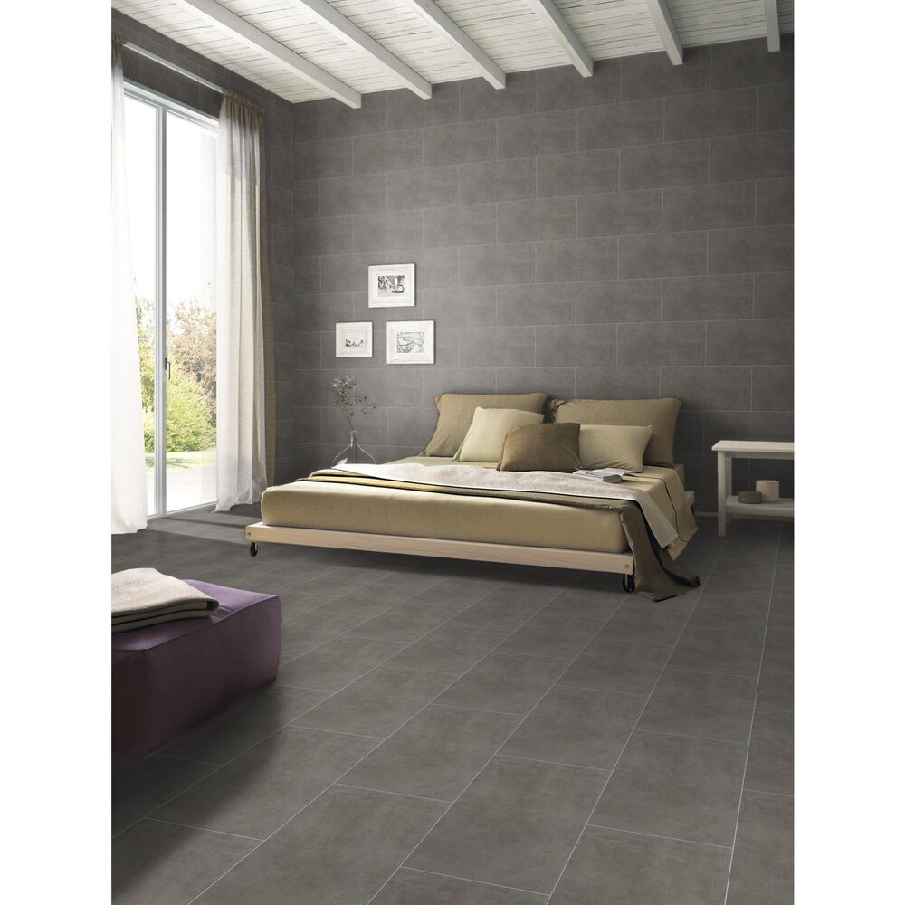 Dal-Tile Portfolio PF06RCT1224MT Iron Grey 12&quot; x 24&quot; Porcelain Tile, , large