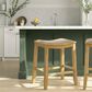 Armen Living Iyani Counter Height Stool in Amber Glow, , large