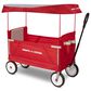 Radio Flyer 3-In-1 Folding Wagon with Canopy in Red, , large