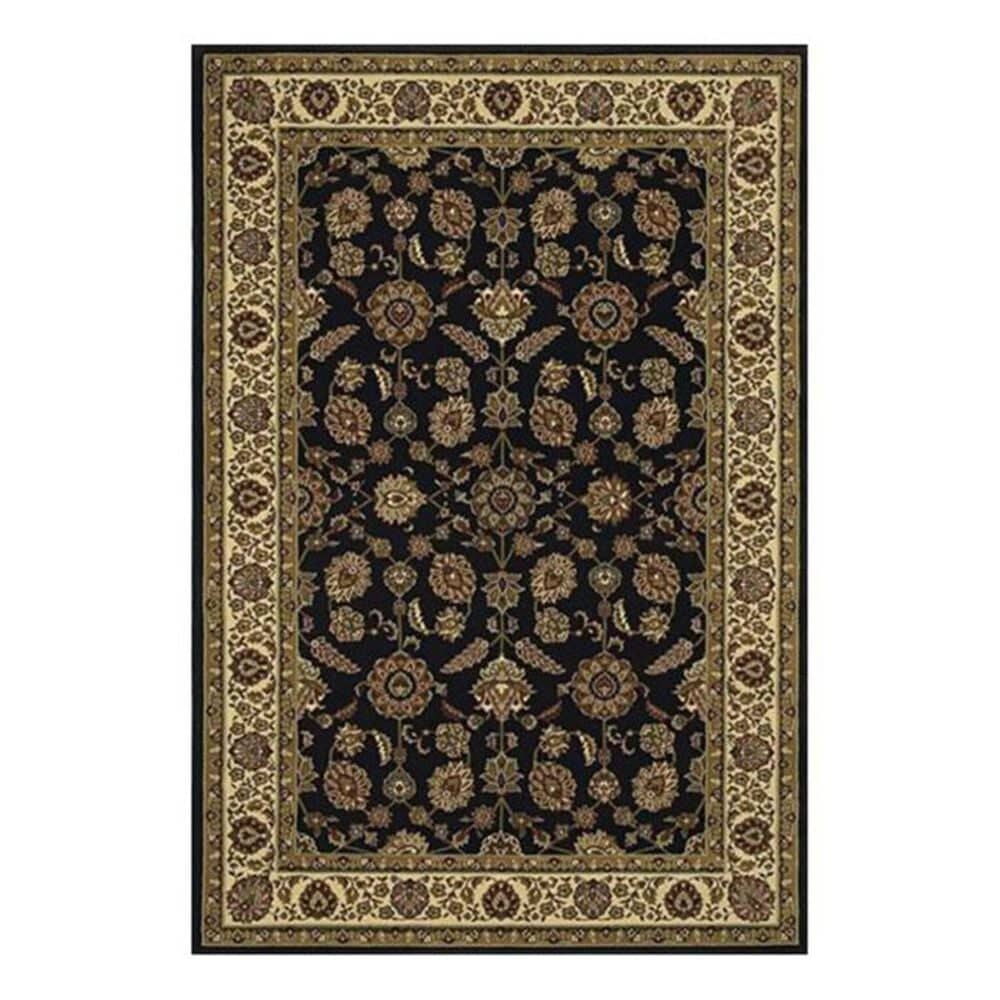 Oriental Weavers Ariana 271D 4" x 6" Black Area Rug, , large