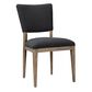 Classic Home Phillip Upholstered Dining Chair in Charcoal Gray, , large