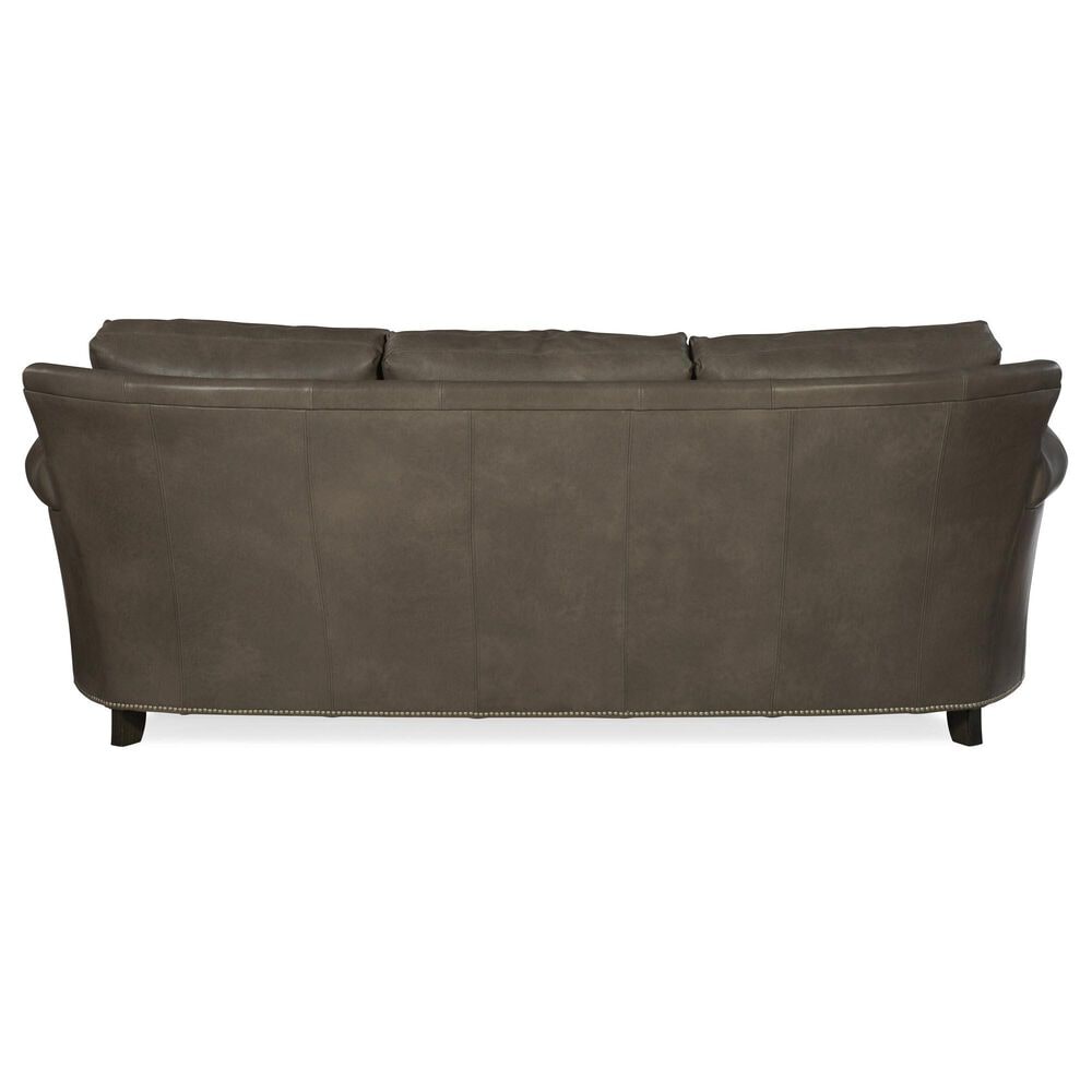 Bradington-Young Richardson Stationary Leather Sofa in Cream, , large