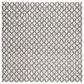 Safavieh Natura 6" Square Grey and Beige Area Rug, , large