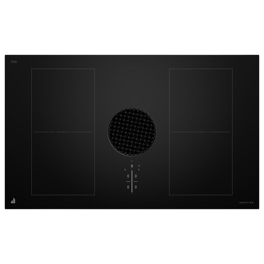 JennAir 36&quot; Induction Downdraft Cooktop in Black, , large