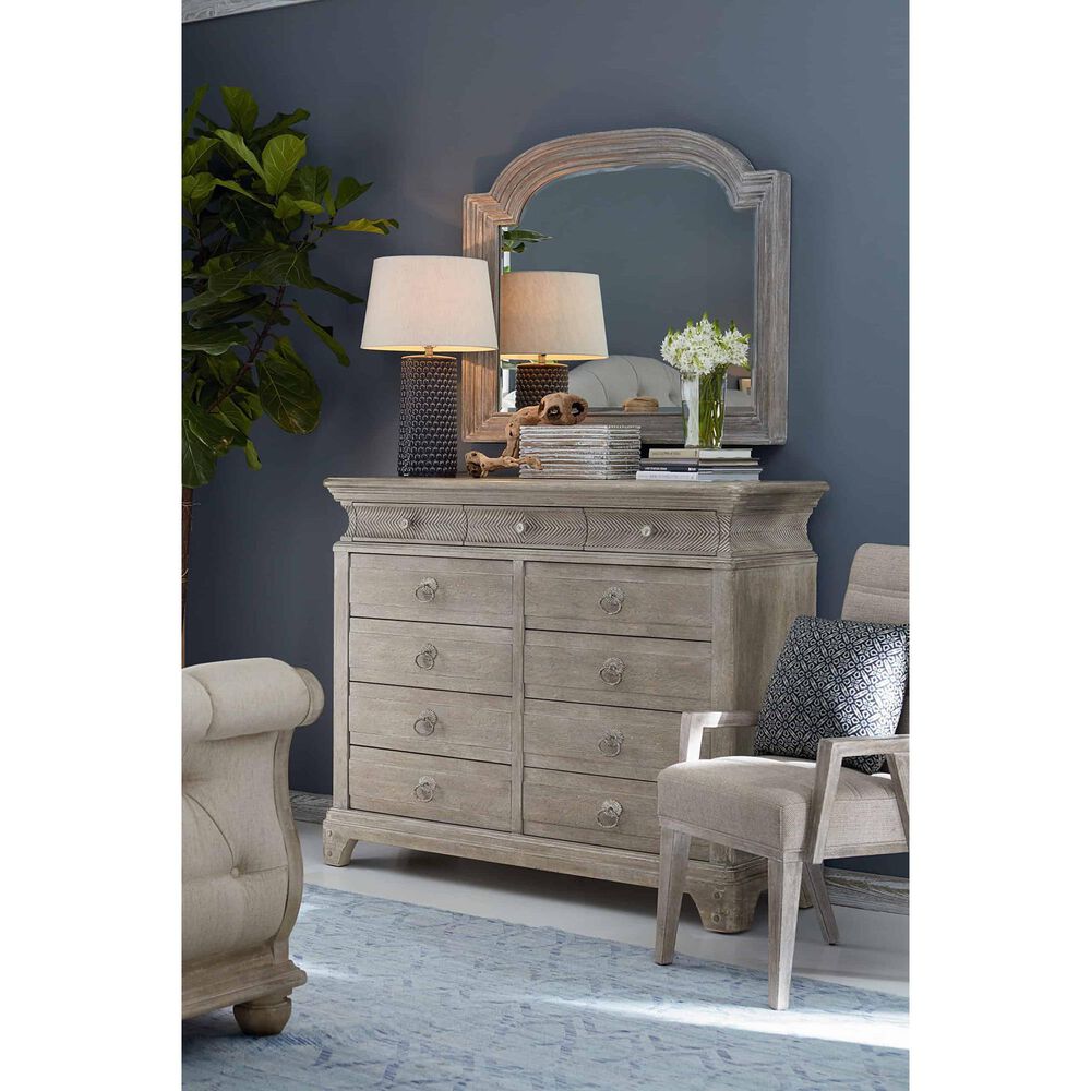 Vantage Summer Creek 3-Piece Queen Bedroom Set in Scrubbed Oak, , large