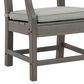 Signature Design by Ashley Visola Dining Chair with Cushion in Gray - Set of 2, , large