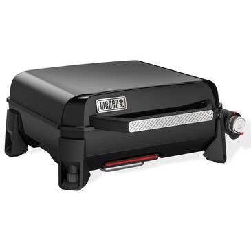 Weber Slate 28" Liquid Propane Gas Grill in Black, , large