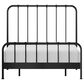 Richlands Furniture Javi Queen Slat Platform Metal Bed in Black, , large