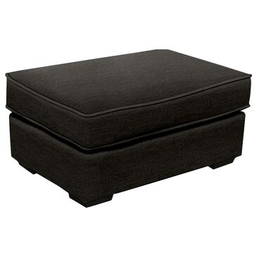 England Furniture Lyndon Ottoman in Crete Charcoal, , large