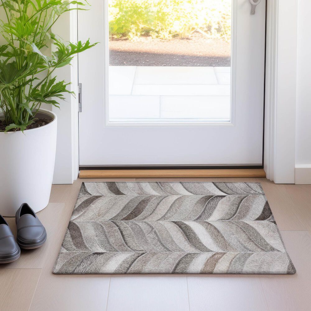 Dalyn Rug Company Bozeman BM11 Gray 2&#39;6&quot; x 3&#39;10&quot; Area Rug, , large