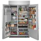 KitchenAid 29.4 Cu. Ft. Side By Side Built-In Refrigerator in Stainless Steel, , large