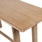 Jennifer Taylor Home Turkey Console Table in Antique Natural Brown, , large