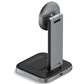 Satechi 2-in-1 Foldable Qi2 Wireless Charging Stand in Space Gray, , large