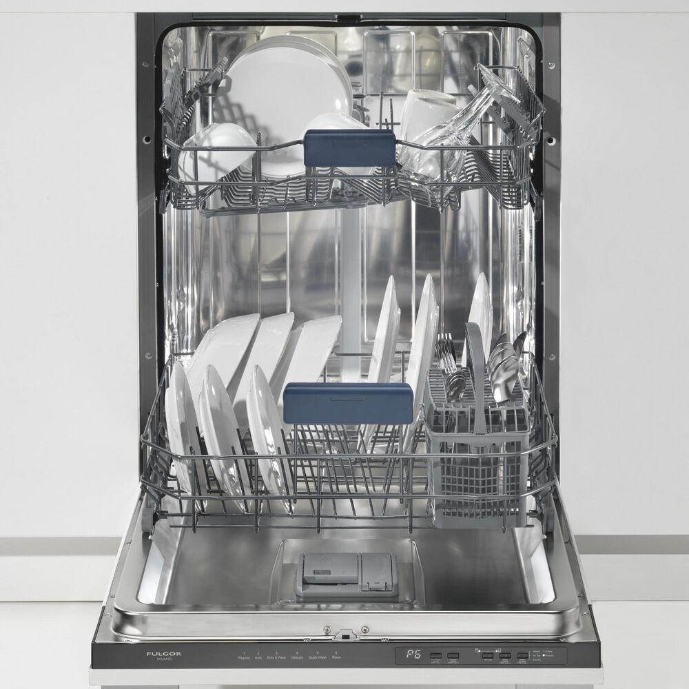 Fulgor Milano 24 Overlay Build-In Dishwasher in Panel Ready, , large