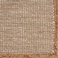 L&R Resources Natural Fiber 03385 9" x 12" Natural Area Rug, , large