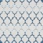 Safavieh Cabana CBN333G 6"7" Round Grey and Blue Indoor/Outdoor Area Performance Rug, , large