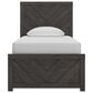 Ashley Prendonea 5-Piece Twin Bedroom Set in Dark Charcoal, , large