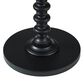 Linon Home Decor Aurora Round Side Table in Black, , large