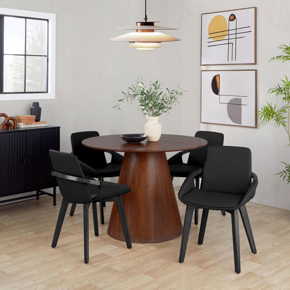 Lumisource Cosmo Arm Chair in Black, , large