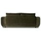 Four Hands Centrale Benito Stationary Sofa in Surrvey Olive, , large