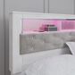 Ashley Altyra King Panel Bookcase Bed  in White, , large
