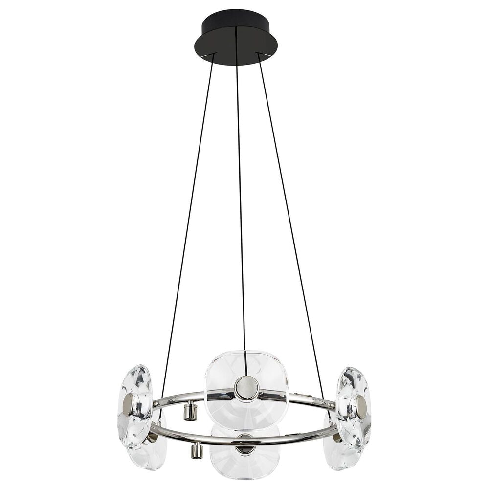 Golden Lighting Celestia 6-Light Chandelier in Chrome, , large