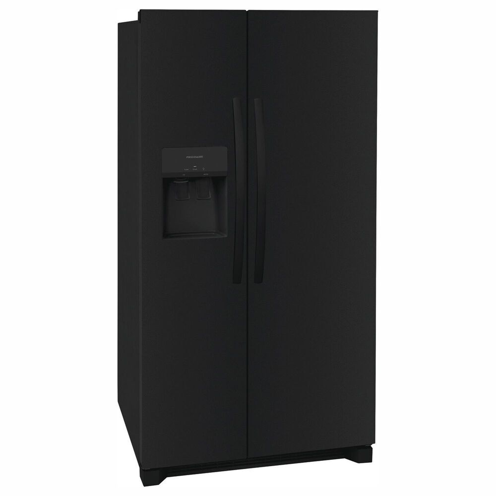 Frigidaire 25.6 Cu. Ft. Standard Depth Side-by-Side Refrigerator in Black, , large