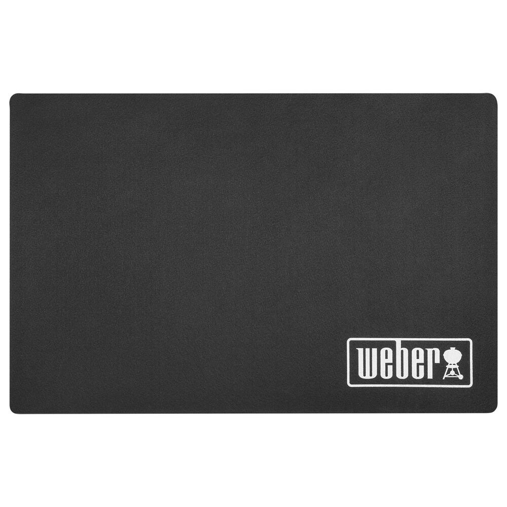 Weber 48&#39;&#39; Floor Protection Mat in Black, , large