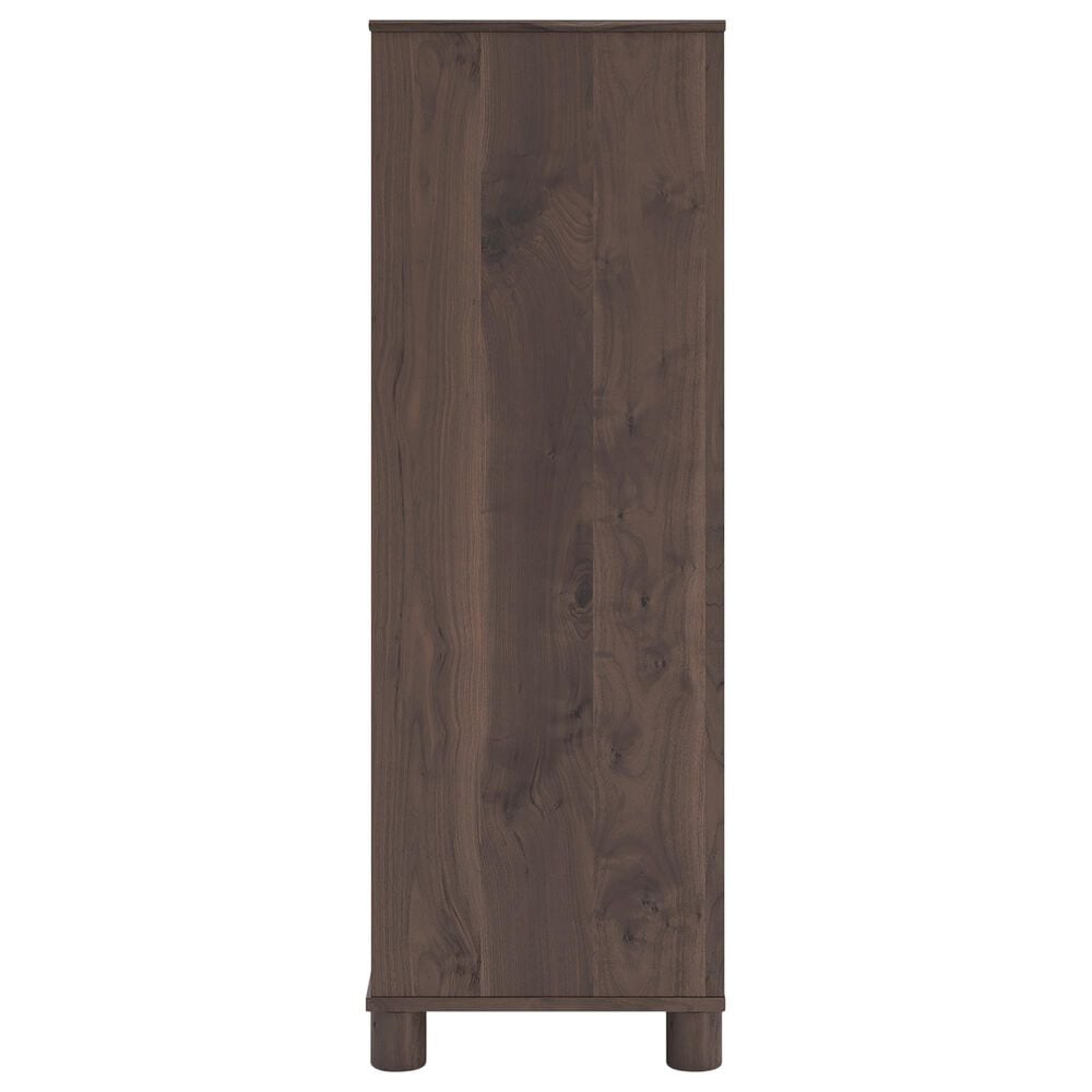 Ashley 5-Piece Queen Panel Platform Bedroom Set in Rich Brown, , large