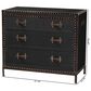 Baxton Studio Benton 4-Drawer Storage Cabinet in Black, , large