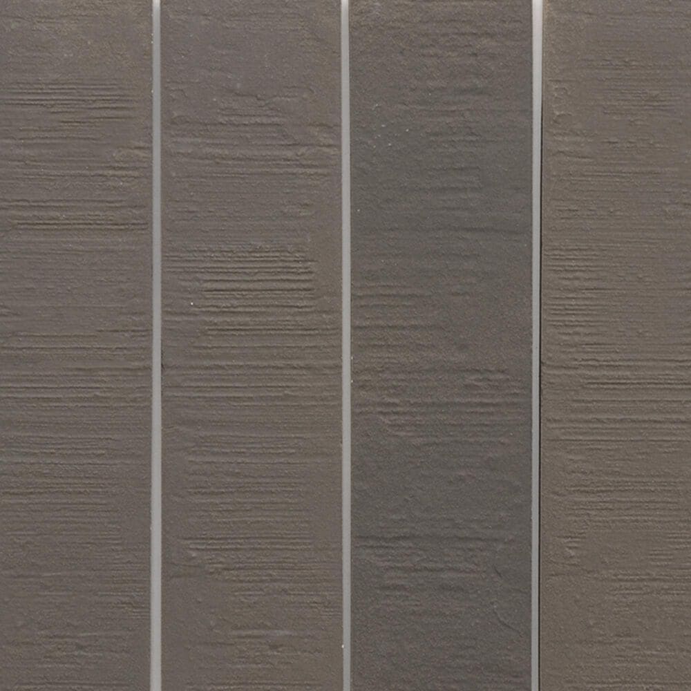 Emser Ikigai Loam 2" x 9" on 9" x 15" Porcelain Mosaic Sheet, , large
