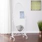 Southern Enterprises Lourdes Cheval Mirror in White, , large