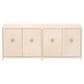Sauder Grand Coast 57" TV Credenza in Dove Linen, , large