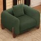 Morden Fort Cloud Boucle Arm Chair in Green, , large