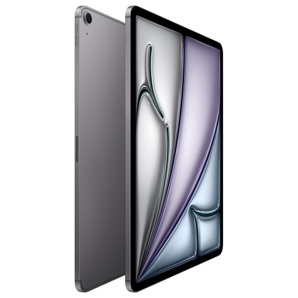 Apple 13-Inch iPad Air M3 Chip Wi-Fi + Cellular 1TB in Space Gray &#40;Latest Model&#41; with 2-Year AppleCare+, , large