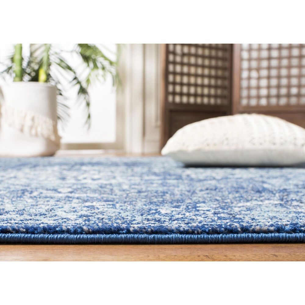 Safavieh Evoke EVK256A 10&#39; x 14&#39; Navy and Ivory Area Rug, , large