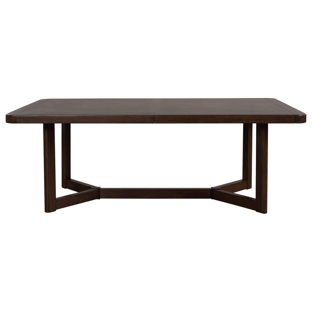 Ashley Dilenno Rectangular Dining Table in Rich Warm Brown - Table Only, , large