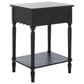 Safavieh Haven Top Drawer End Table in Matte Black, , large