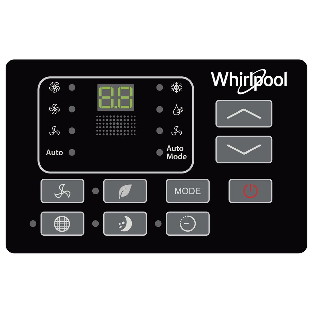 Whirlpool 8000 BTU Through the Wall Air Conditioner with Electronic Controls in White, , large