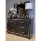 Ashley Kaydell Bedroom Mirror in Black, , large
