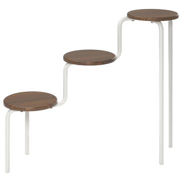 DHP Webster Plant Stand in vintage walnut, , large