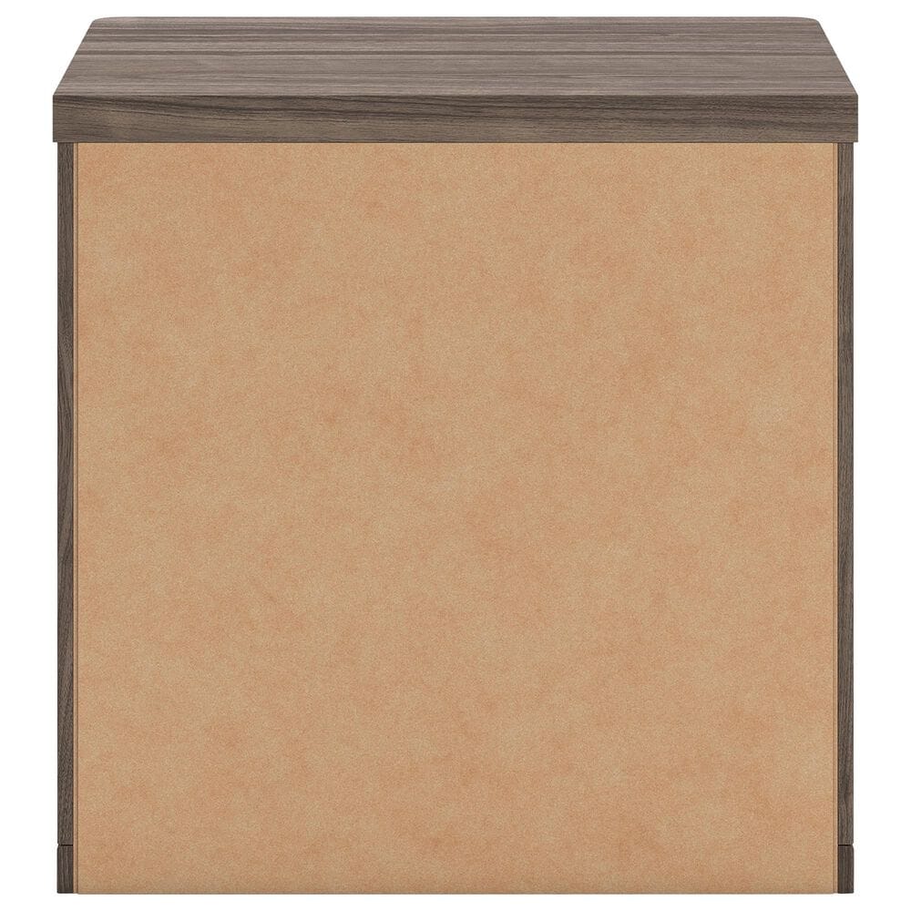 Ashley Kendanport 2-Drawer Nightstand in Dark Brown and Matte White, , large