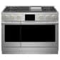 Monogram 48" Dual-Fuel Professional Range with 4 Burners, Grill and Griddle in Stainless Steel, , large